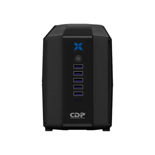 UPS interactivo CDP R-UPR1008 de 1000VA 500W con regulador AVR