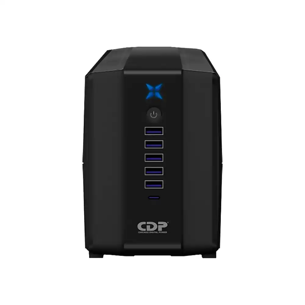 UPS CDP R-UPR1008 1000VA UPS interactivo CDP R-UPR1008 de 1000VA 500W con regulador AVR
