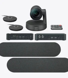 Camara de videoconferencia profesional Logitech Rally Ultra HD 4K PTZ