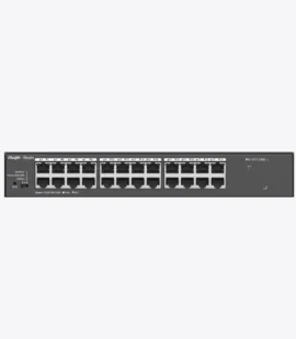 Switch no administrado 24 puertos Gigabit Ruijie Reyee RG-ES124G-L para rack 1U