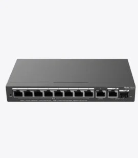 Switch administrado PoE+ 8 puertos Gigabit Ruijie Reyee RG-ES210GS-P con SFP