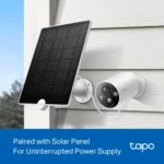 Camara de seguridad inalambrica TP-Link Tapo C425 con panel solar y bateria