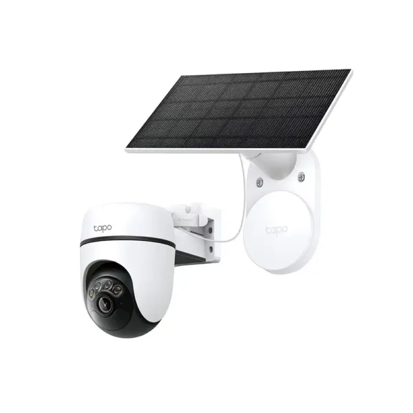 Kit de camara solar PT 360 grados TP-Link Tapo C610 con panel solar