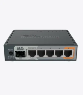 Router Gigabit MikroTik RouterBOARD hEX S RB760iGS con puerto SFP